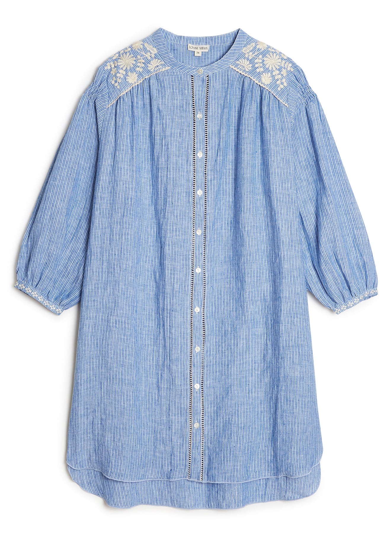 Louise Misha Nilou Dress - Blue Stripes